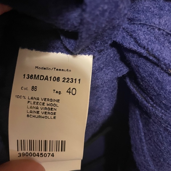 MSGM Blue Dress with Black Lace - Picture 5 of 5